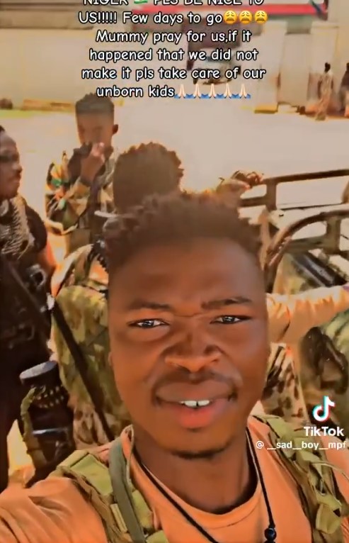 Nigerian soldier writes