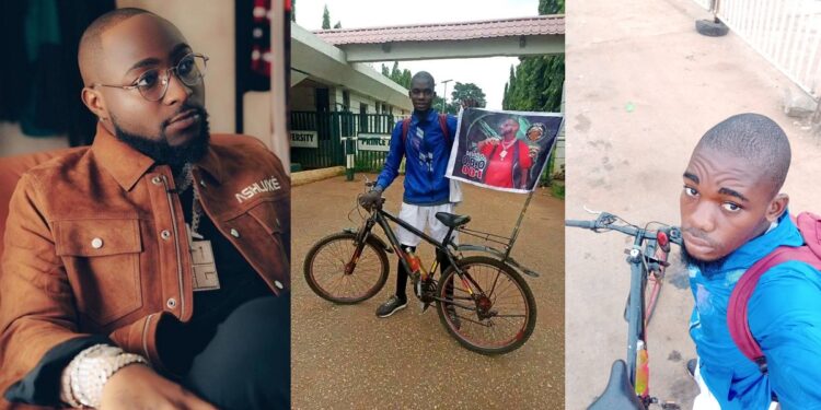 Davido replies man