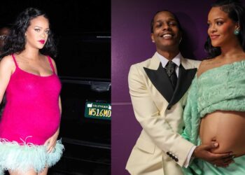 Rihanna welcomes
