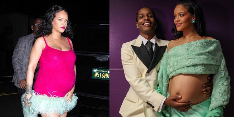 Rihanna welcomes