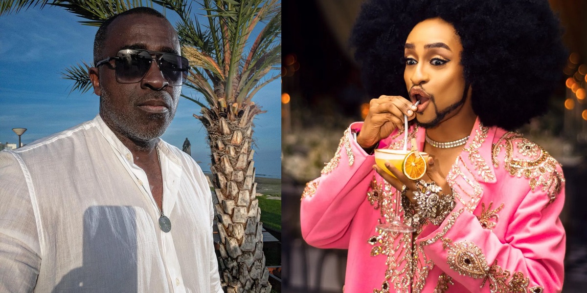 Frank Edoho gives hilarious response to Denrele after he asked for his daughter’s hand in marriage (video) thumbnail