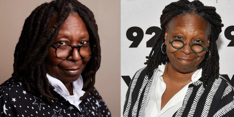 Actress Whoopi Goldberg reveals