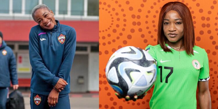 Super Falcons player, Francisca Ordega
