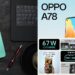 OPPO A78 device