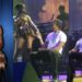 fan's mesmerized reaction