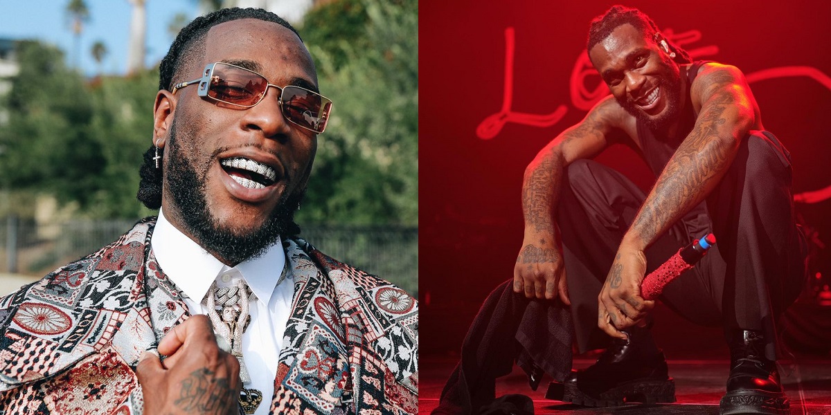 Singer Burna Boy reacts