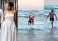 Bovi and his wife renew their marital vows on the beach (Video)