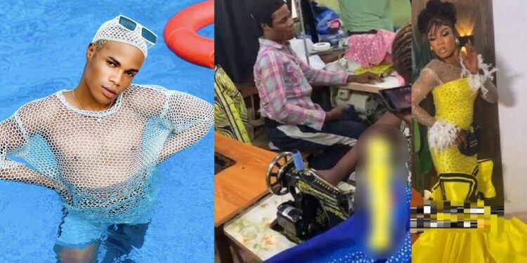 “Come and pay my money” – Tailor calls out ‘Bobrisky of Ikorodu for sewing clothes on credit