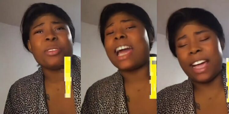 “Stop dragging me and move on” – Lady who defamed Eniola Badmus rants at Nigerians (Video)