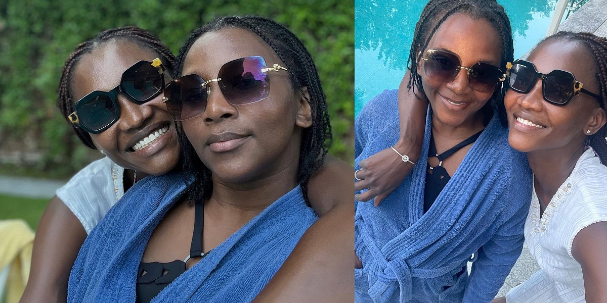 Genevieve Nnaji vacations