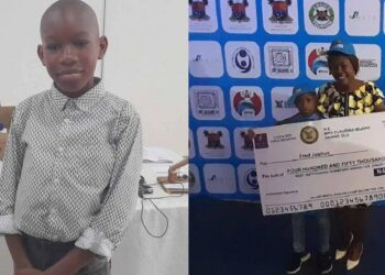 11-year-old boy, Joshua Fred, wins Lagos government award for coding a calculator