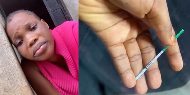 18-year-old girl cries out as boyfriend denies responsibility after informing him that she’s pregnant (Video)