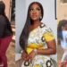 “If you can eat it, you can pound it” – Mercy Johnson teaches her daughters how to pound yam (Video)
