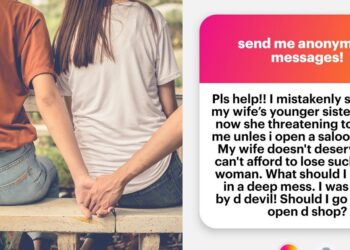 “I mistakenly slept with my wife’s sister twice, now she’s blackmailing me” – Man cries out