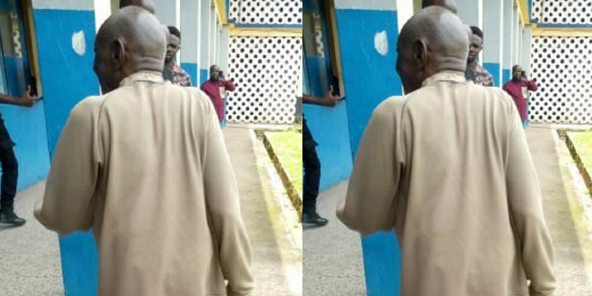 84-year-old man allegedly