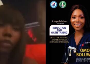 Nurse allegedly found dǝad without her womb after she left a club in Ibadan (video)