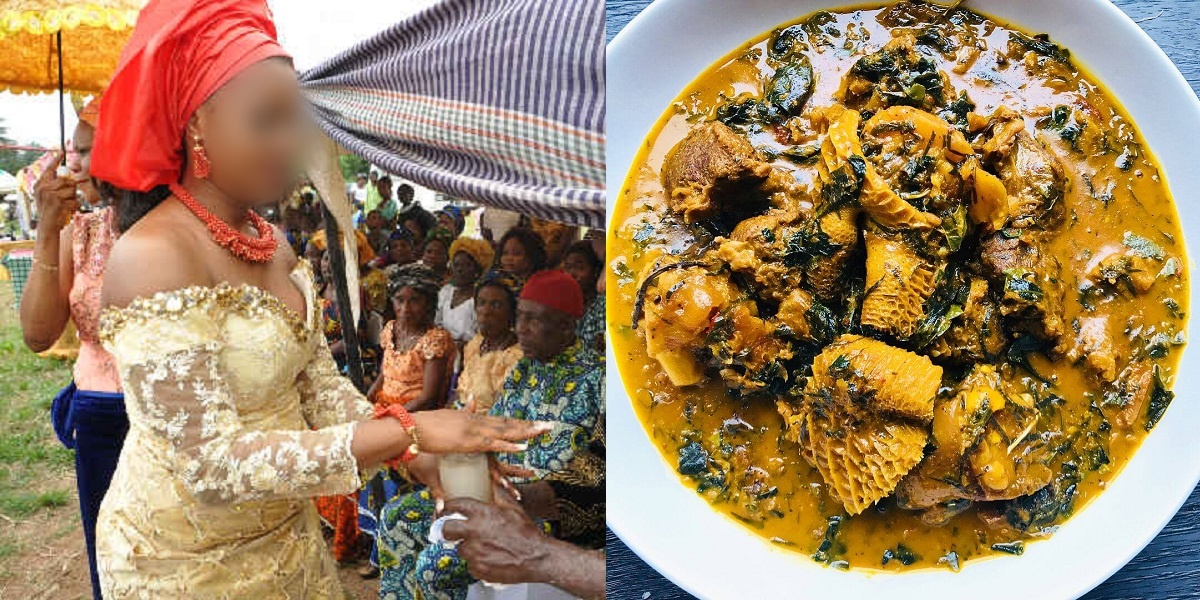 Lady gives savage response to man who advised Igbo men against marrying a woman who can’t cook Igbo soups