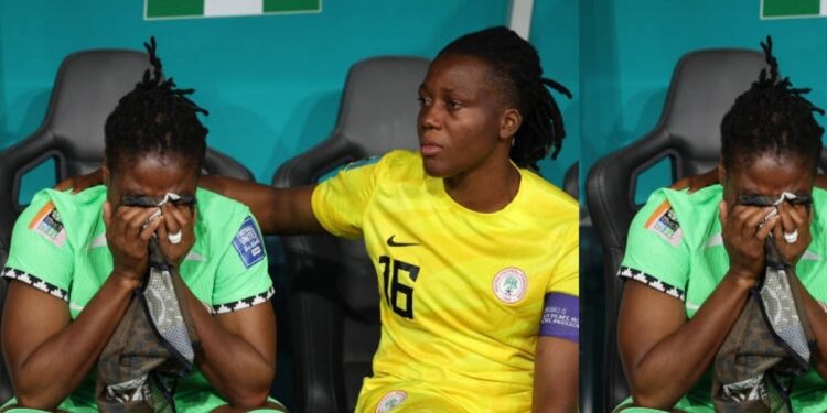 Super Falcons striker, Desire Oparanozie apologises to Nigerians after defeat to England at the Women’s World Cup