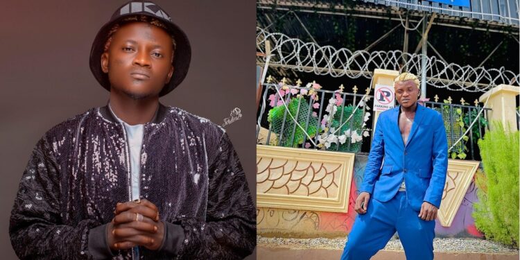 “I often spray N2m to the streets” – Portable says as he showers residents with money (Video)