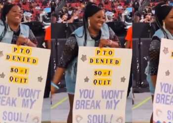 Die-hard Beyonce fan quits her job to attend the singer’s concert (video)