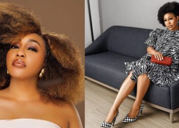Rita Dominic gives