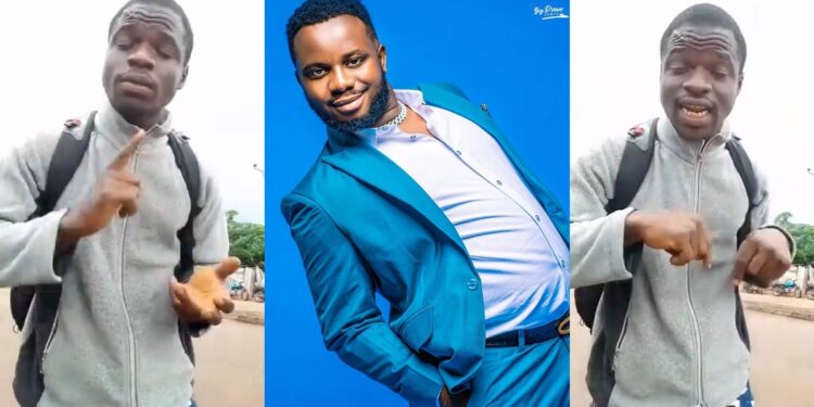 “I must meet him” – Man begins trekking from Benue to Lagos to see Oga Sabinus