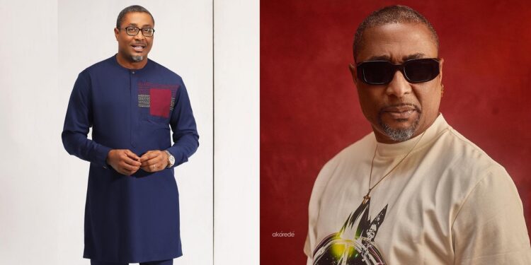 Actor Tony Umez reacts