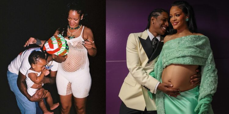 Singer Rihanna and ASAP Rocky name