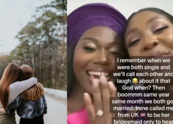 “She called me from UK to be her bridesmaid only to hear I’m also getting married” – Friends celebrate engagement, share touching story