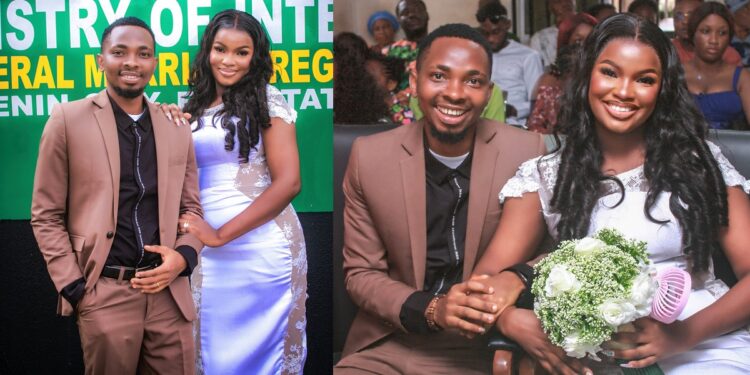 Nigerian lady marries