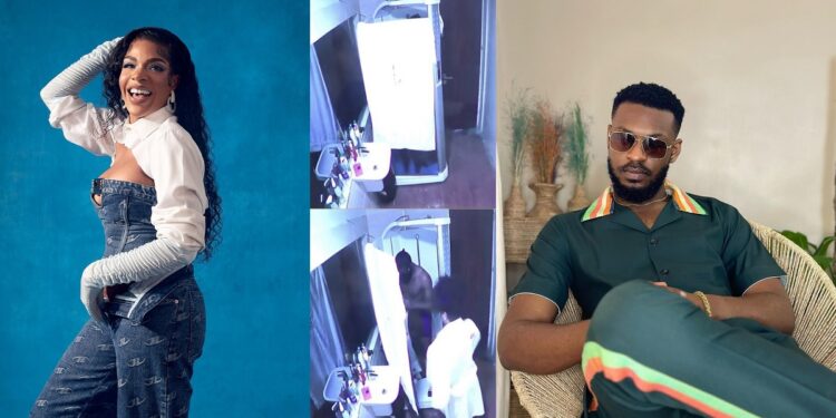 #BBNaija All Stars: Adekunle and Venita issued strike for obstructing Big Brother’s cameras in the toilet(Video)