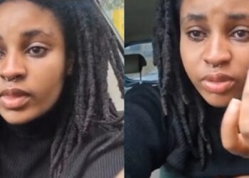 “Anniversary plans ruined” – Lady cries bitterly as her UK Visa to visit boyfriend gets denied (Video)