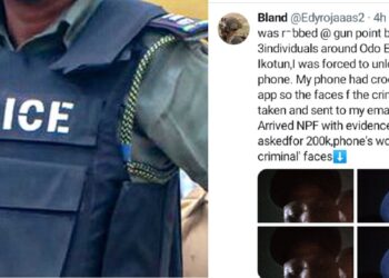 “Police asked for N200k to go after the criminals that robbed me of N80k phone at gun point” – Man reveals what made him decide to leave Nigeria
