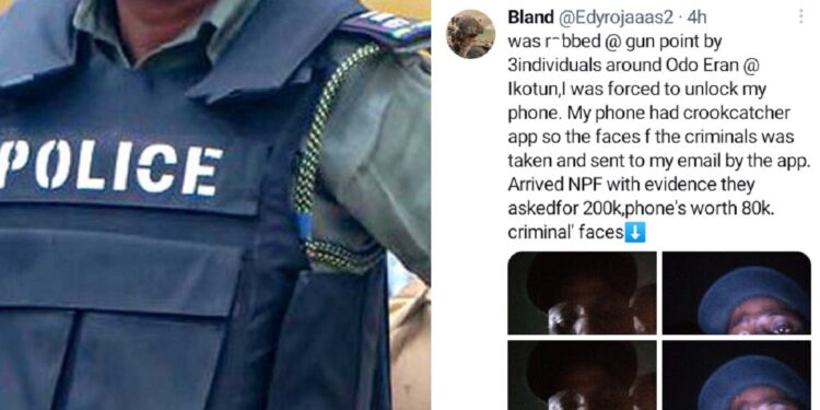 “Police asked for N200k to go after the criminals that robbed me of N80k phone at gun point” – Man reveals what made him decide to leave Nigeria