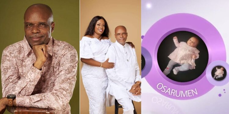 Nigerian pastor and his wife welcome first child after 20 years of waiting