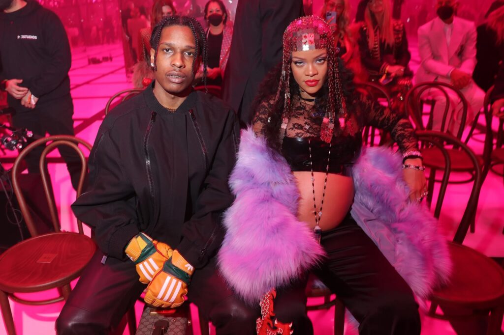Singer Rihanna and ASAP Rocky name