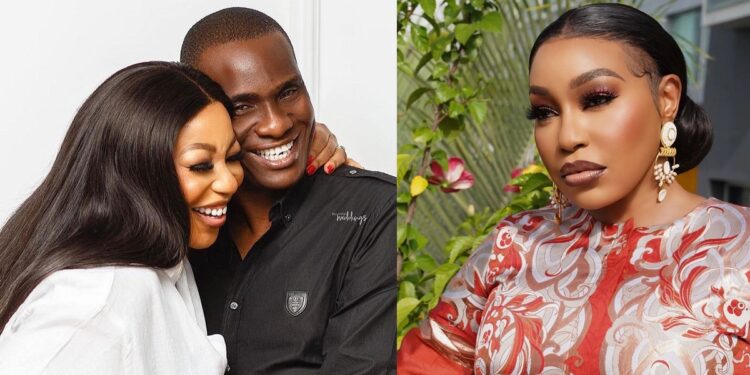 Rita Dominic reacts
