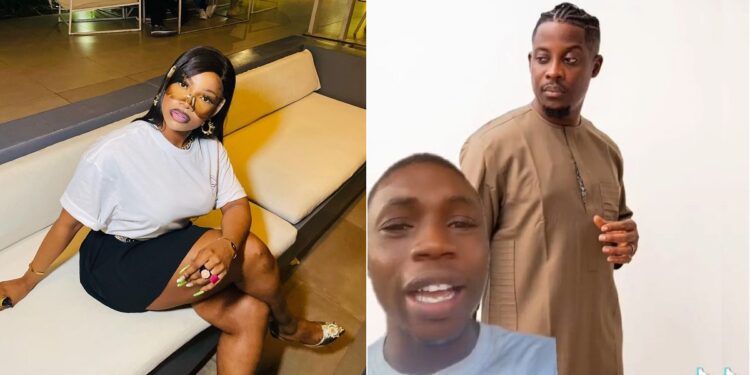 “I need his account details” – Tacha to credit fan’s account for raining insults on Seyi