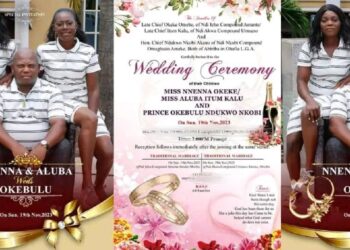 Nigerian Man Sparks Online Frenzy as he sets to Marry two women on the same day