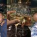 Dan Yomi celebrates