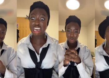 Nigerian lady’s reaction after taking “world’s sourest candy” has netizens in stitches (WATCH)