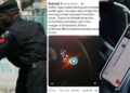 Nigerians applaud Bolt driver who trailed the police officers that arrested his passengers for the purpose of extortion (WATCH)