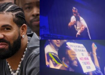 American rapper, Drake gifts fan $50K after reading what he had on his placard