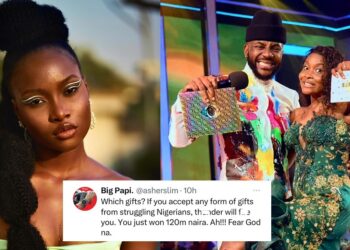 Ilebaye reacts after facing criticism for seemingly soliciting funds from fans following her N120 million win