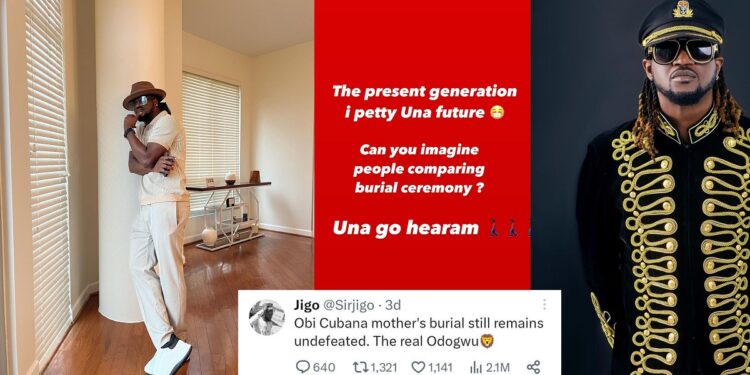 Burial battles: “I peety una future” — Singer, Rude boy laments on the future of the present generation