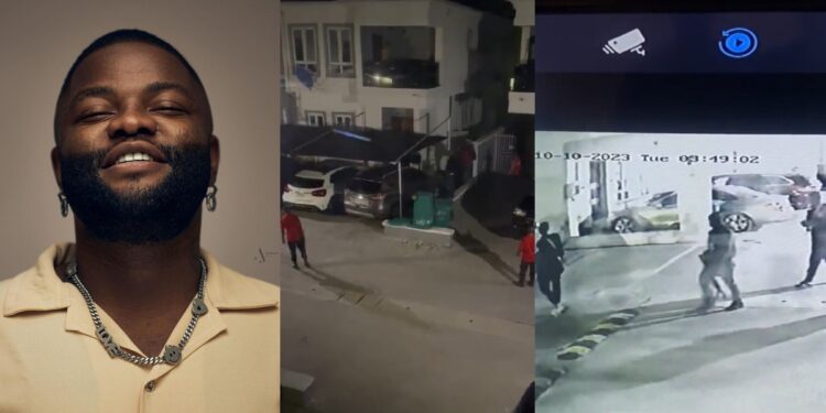 “God go p*nish una” – Singer, Skales calls out EFCC after they barged into his apartment at night (WATCH)