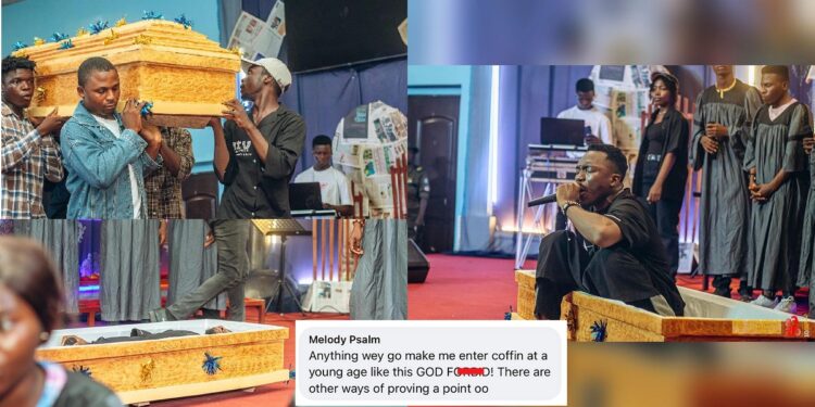 Gospel singer causes