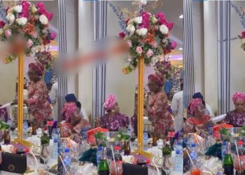 “Something my mom can do” – Netizens react to viral video of a women who made sure her friends received party souvenirs (WATCH)