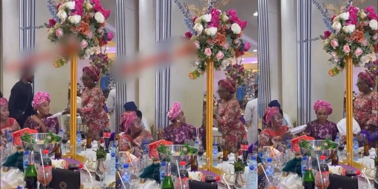 “Something my mom can do” – Netizens react to viral video of a women who made sure her friends received party souvenirs (WATCH)