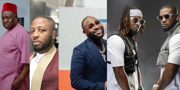 Nigerian artists, Davido, P-Square, and Tunde Ednut Rally to support Mr Ibu’s medical expenses